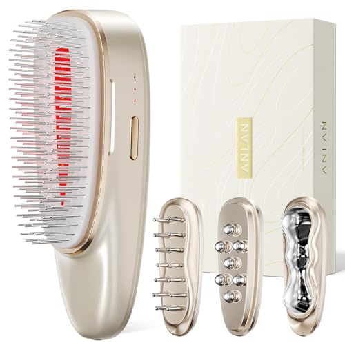 ANLAN アンラン リフトスパ温冷かっさ 美顔器 頭皮ブラシ EMS Amazon.co.jp: ANLAN リフトスパ温冷かっさ EMS リフトブラシ 電気